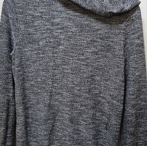 Roxy marble black and white zipper hoodie jacket - Picture 3 of 4